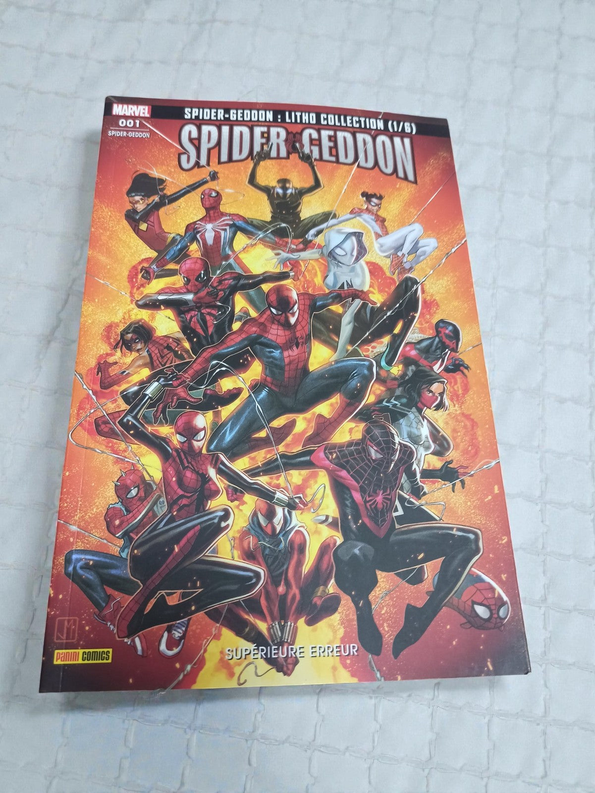 Comic Spider-Geddon livre Marvel occasion bande dessinée super-héros français