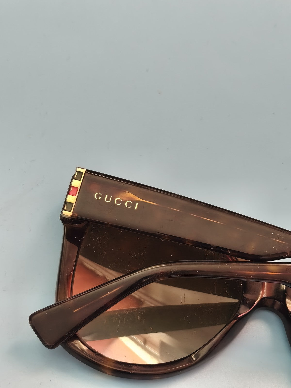 Lunettes de soleil Gucci GG0459S authentiques, modèle mixte élégant, occasion