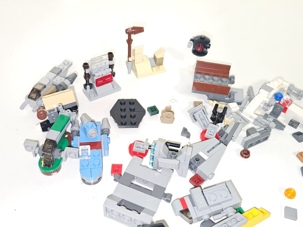 Petit lot Lego Star Wars et autres pièces Lego d'occasion, ensemble mixte comple