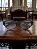 Monture lunettes vintage Thierry Mugler noire cat-eye rétro – deadstock rare