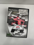 Jeu PlayStation 2 F1 2001 EA Sports Formule 1, boîte, jeu vidéo course PS2