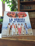 Laserdisc vintage La Vérité Si Je Mens film rétro français jaquette couleur