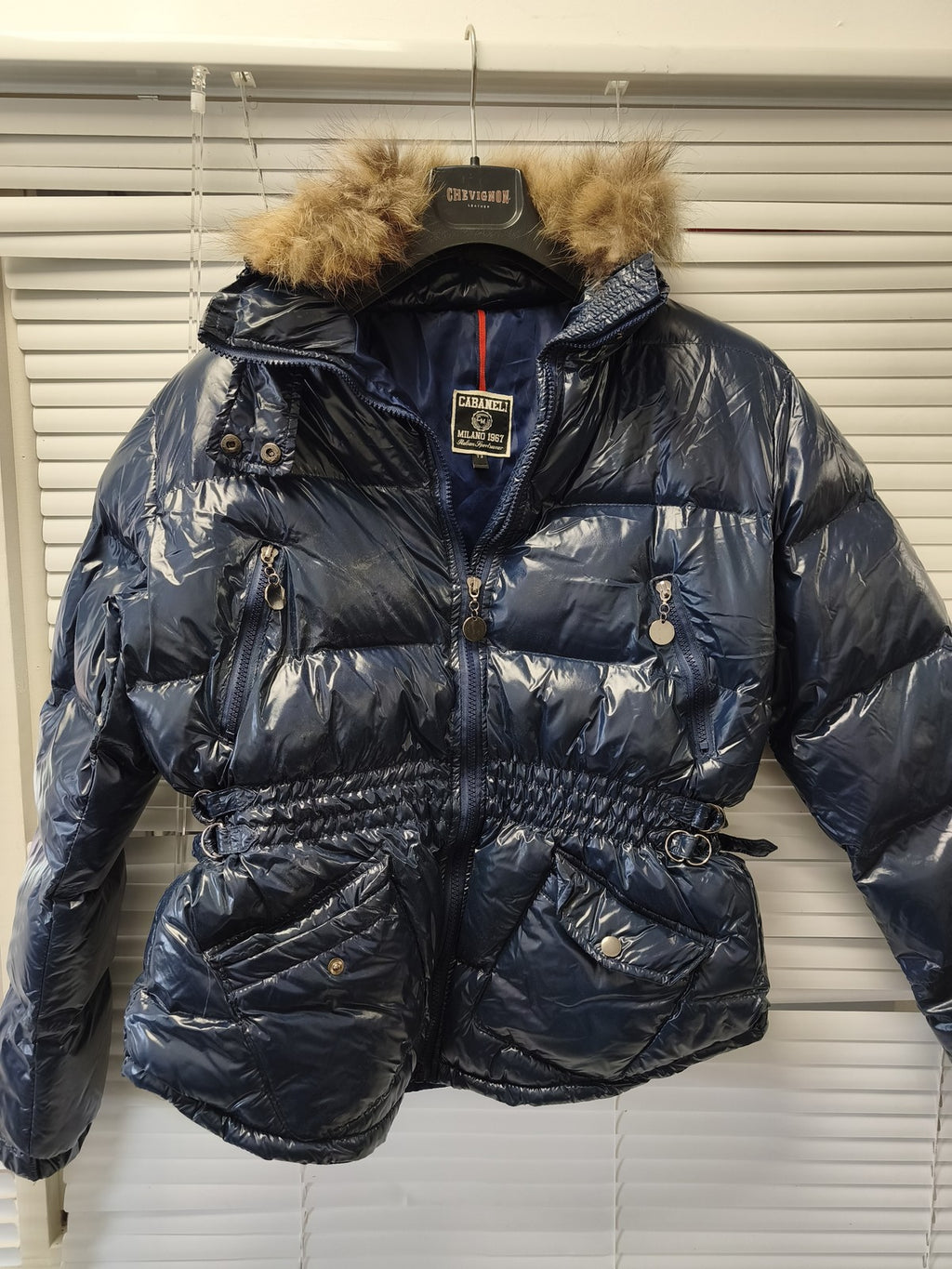 Veste blouson rétro femme Cabaneli Milano vintage taille 3, ancien modèle rare