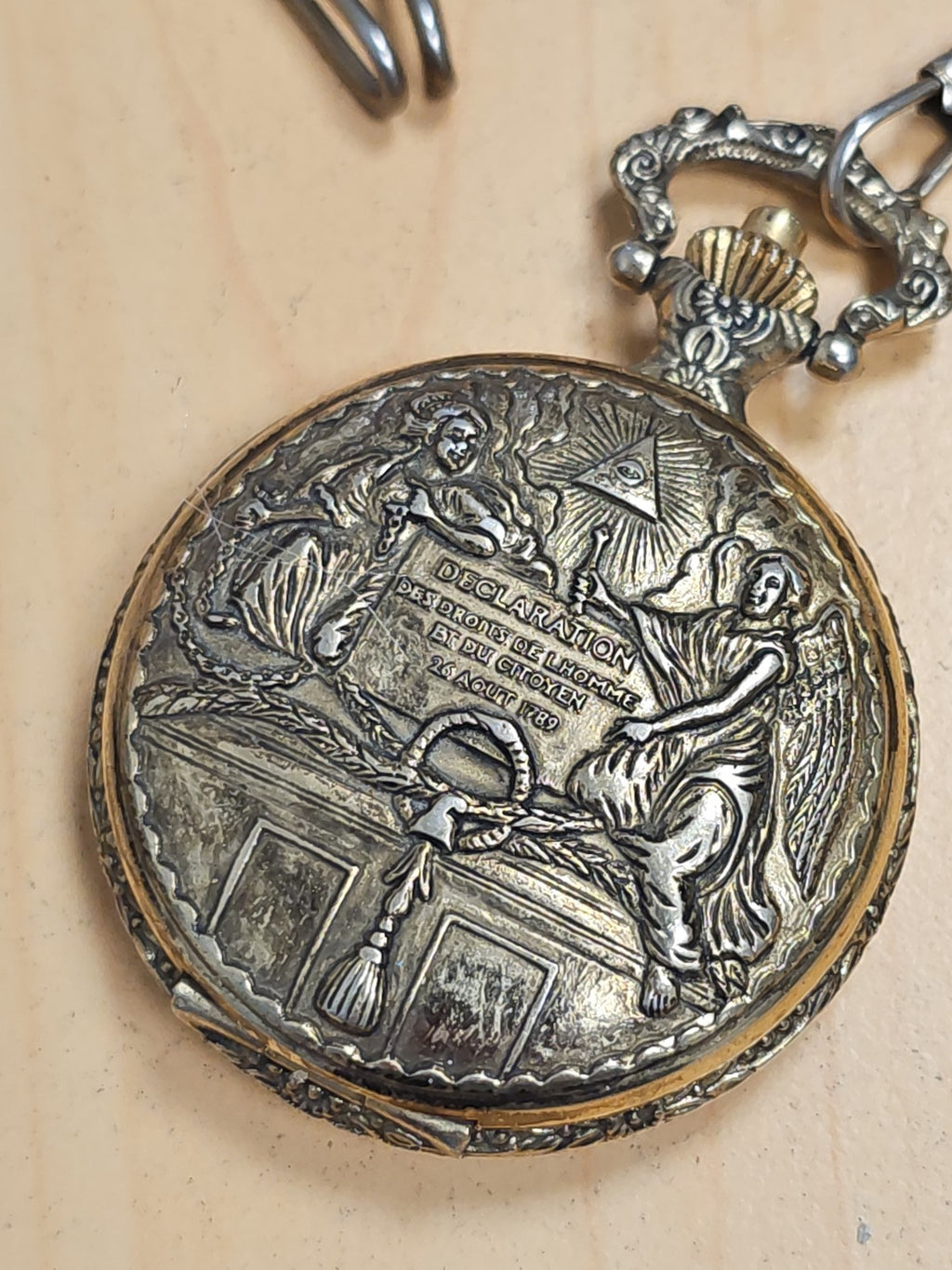 Montre de poche vintage ancienne, édition commémorative bicentenaire, collection
