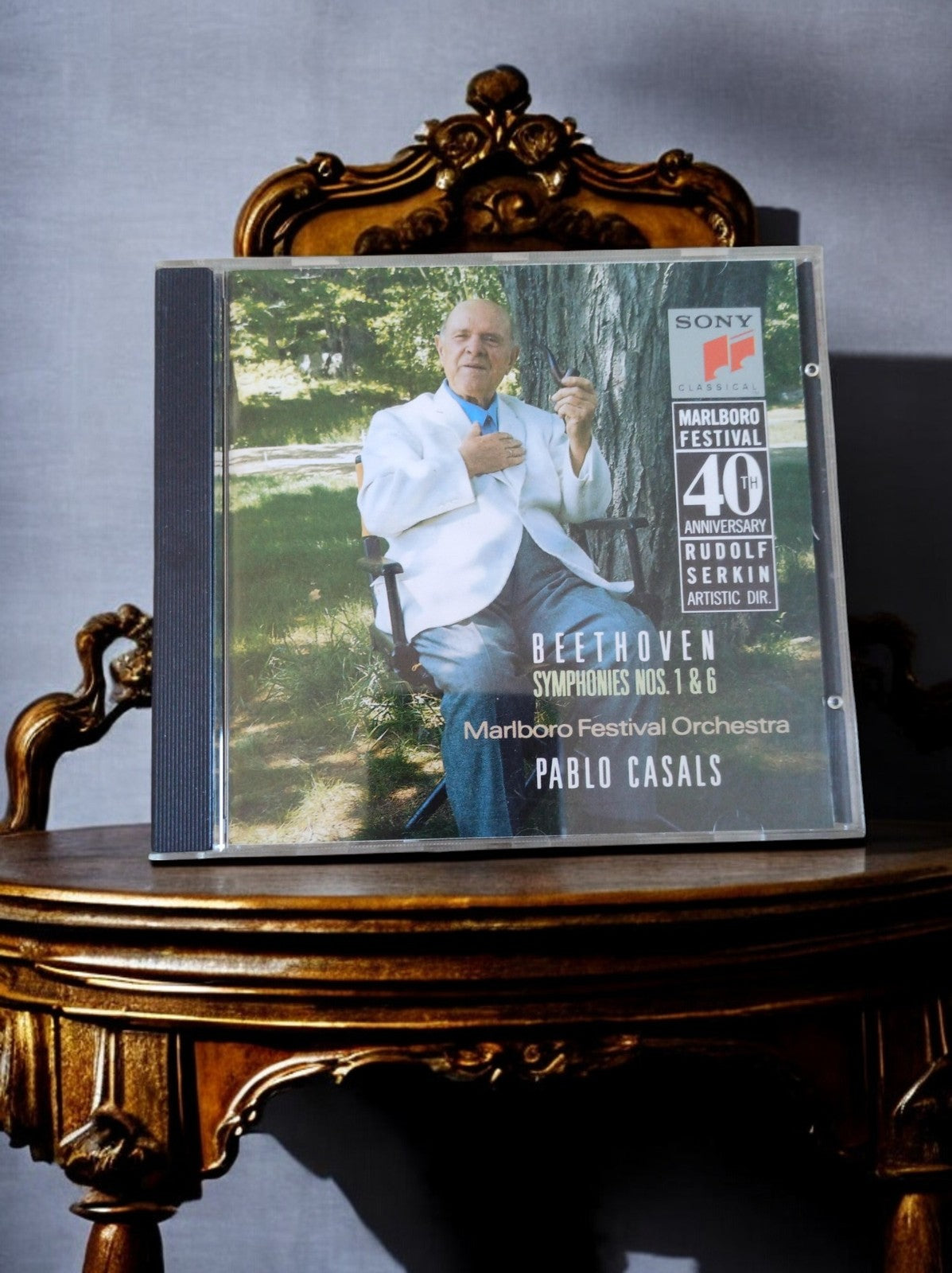 CD Beethoven Symphonies 1 & 6 Sony Classical Marlboro Festival Pablo Casals