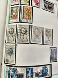 Timbres DDR oblitérés Allemagne Est thèmes sciences art fleurs philatélie