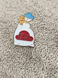 Pin's vintage Farine Banette sac publicitaire émaillé années 90 (Ref 5)