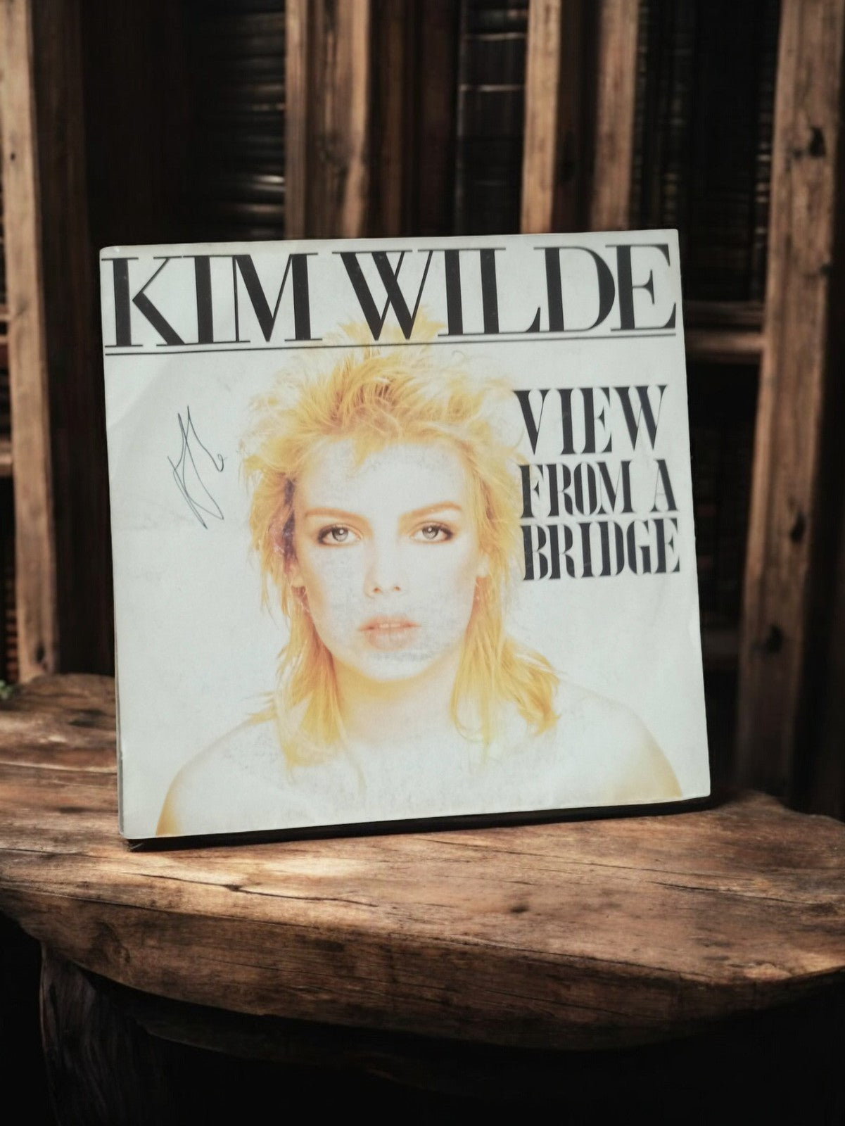 Disque vinyle 45 tours Kim Wilde View From A Bridge vintage ancien pop rétro