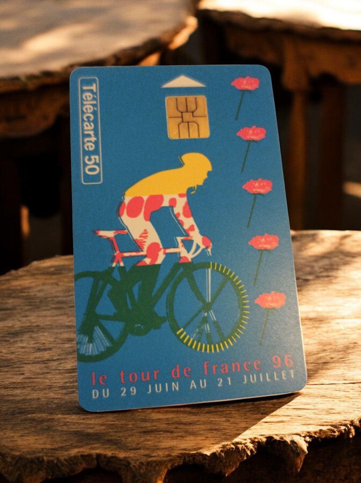 Télécarte 50 unités Tour de France 1996 vintage cyclisme édition limitée