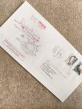 Lettre oblitérée aviation PEGASE Marseille, enveloppe illustrée avion, philatéli