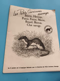 Livre Les Petits Carnivores sauvages belette hermine putois fouine renard poster