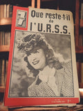 Magazine 7 Jours n°49 1941 ancien presse rétro URSS Danielle Darrieux