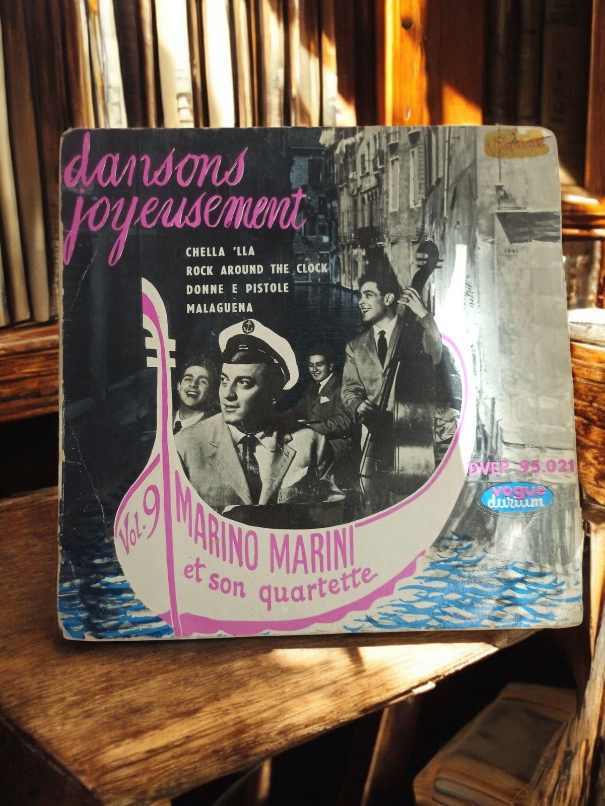 Vinyle 45 tours Marino Marini Vol.9 ancien rétro Dureum Vogue DVEP 95.021