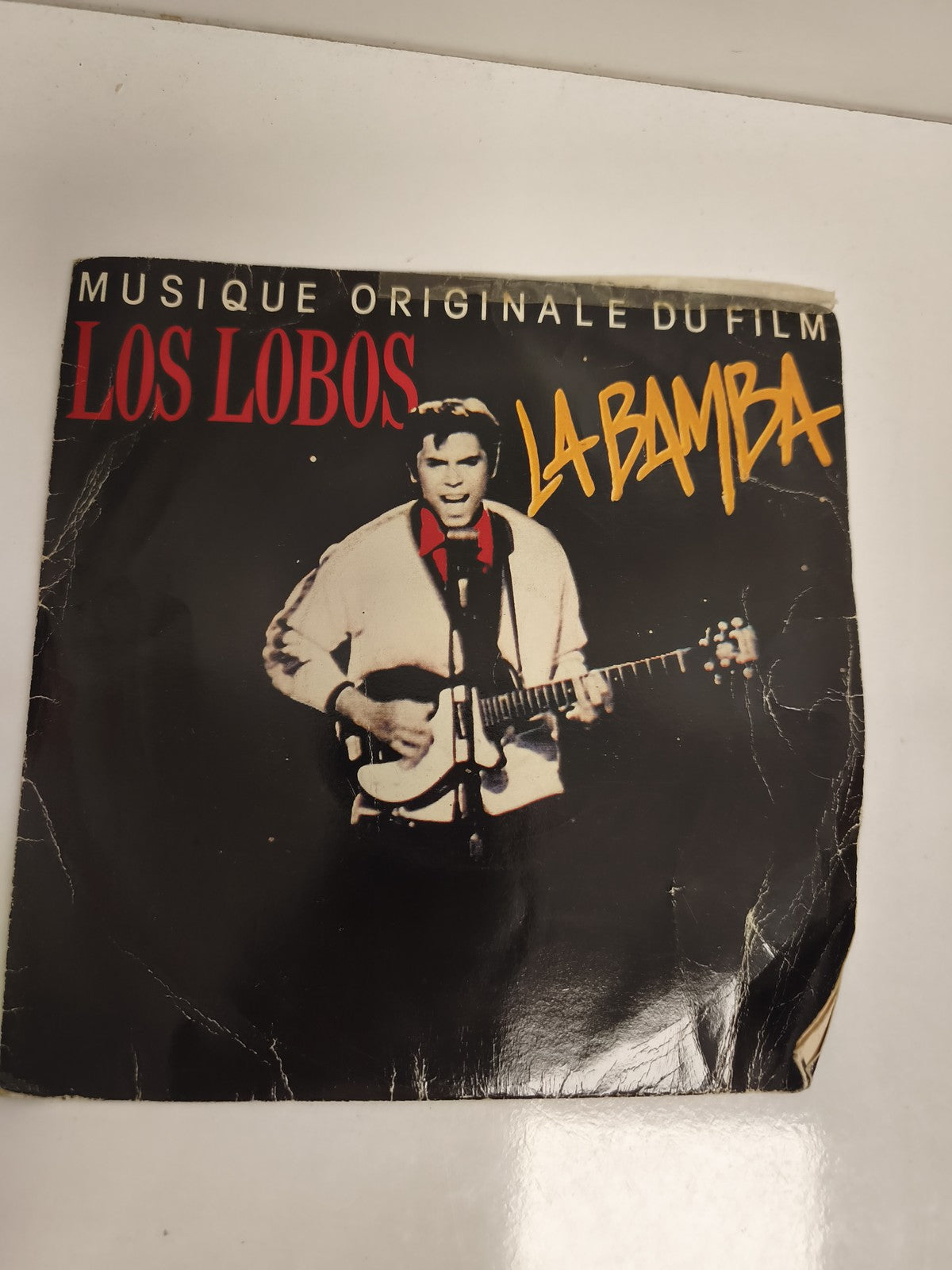 Vinyle 45 tours Los Lobos La Bamba musique film pochette originale