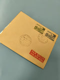 Ancienne enveloppe oblitérée Vietnam Saigon, timbres collection Par Avion philat