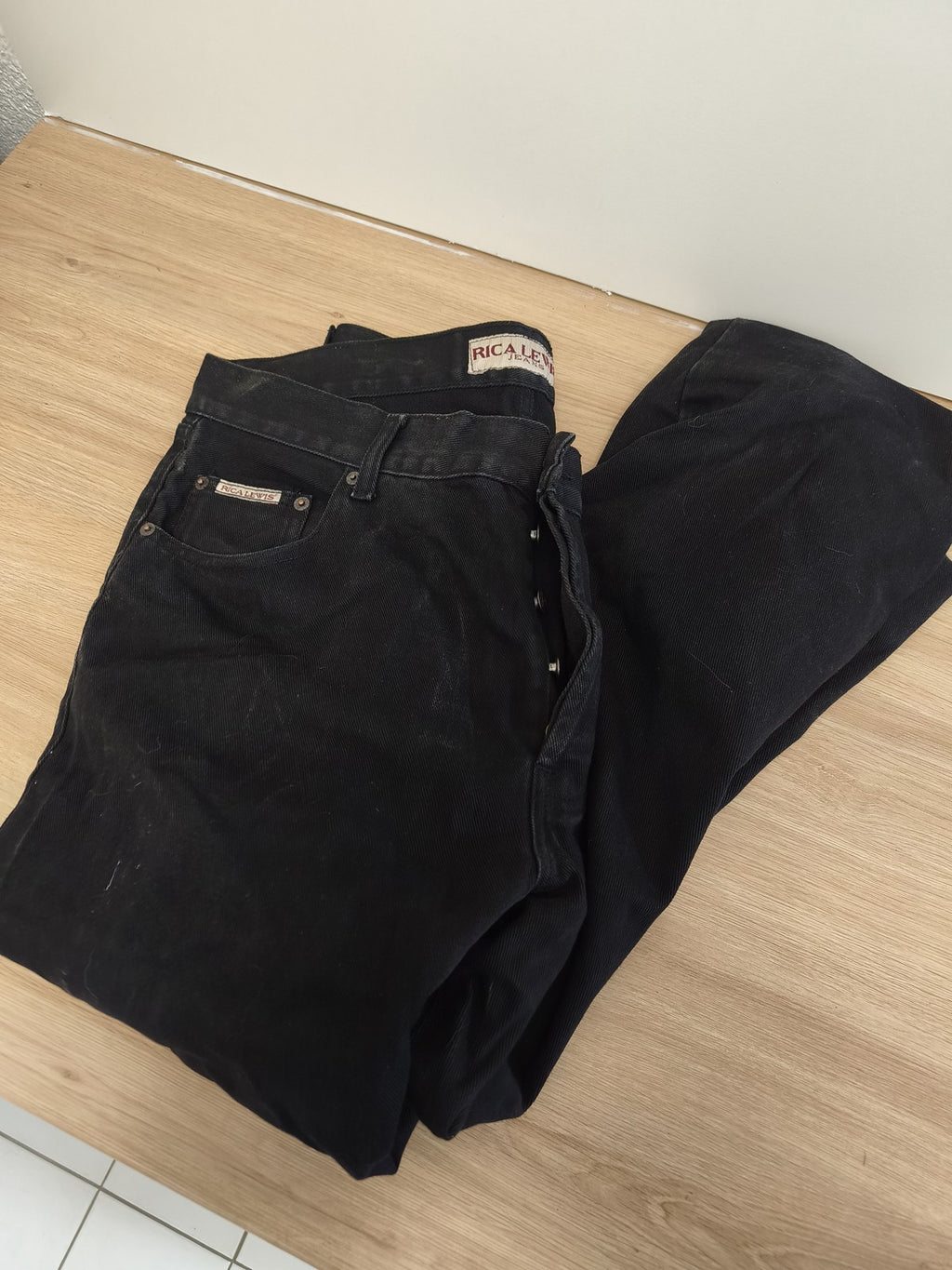 Jean homme Rica Lewis taille 46, pantalon denim bleu classique, Rica Lewis occas