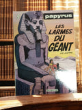 Bande dessinée Papyrus Les Larmes du Géant vintage Dupuis rare rétro