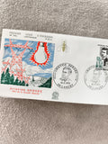 Lettre FDC Aristide Bergès 1972 Premier Jour Ancien philatélie illustrée