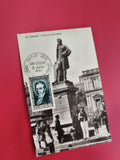 Carte postale premier jour Gay-Lussac Limoges 1951 timbre philatélie (Ref 1)