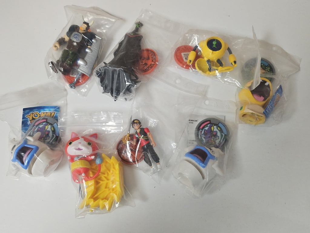 Lot de figurines Yokai Watch personnages jeu animé japonais d'occasion