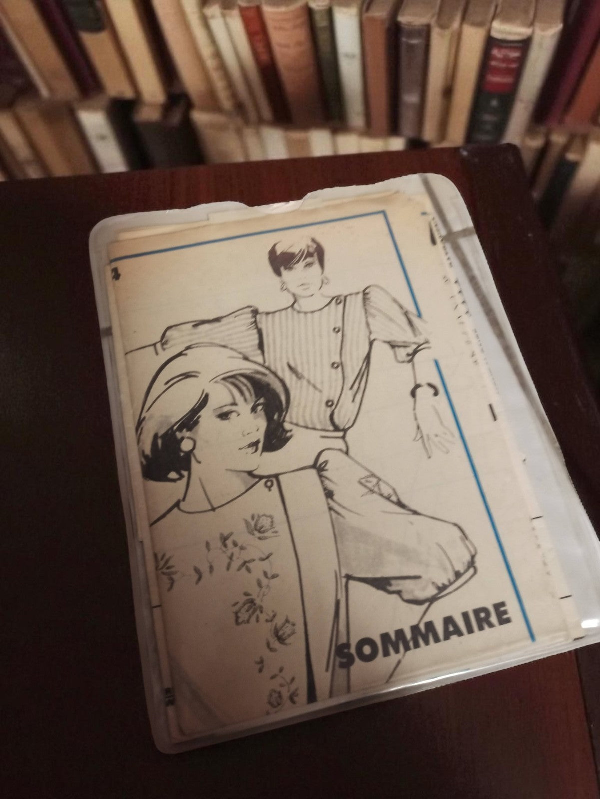 Patron couture vintage ancien femme, mode rétro, marque ancienne, années 60-70