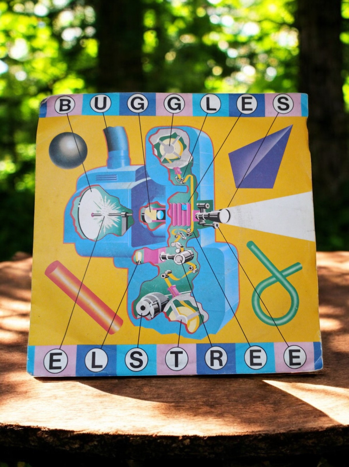 Vinyle 45 tours Buggles Elstree pop vintage pochette années 80 rare