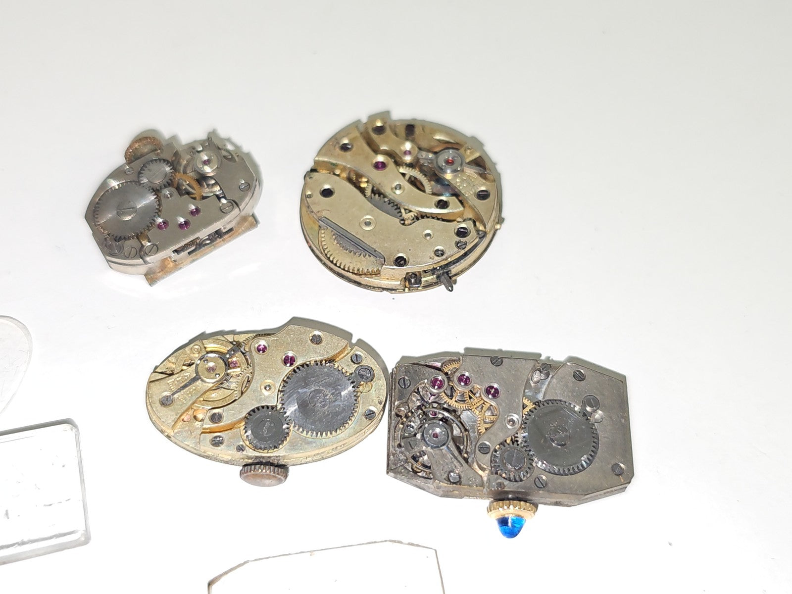 Lot montres mécaniques vintage années 1920-1950 Ancienne pour pièces rétro