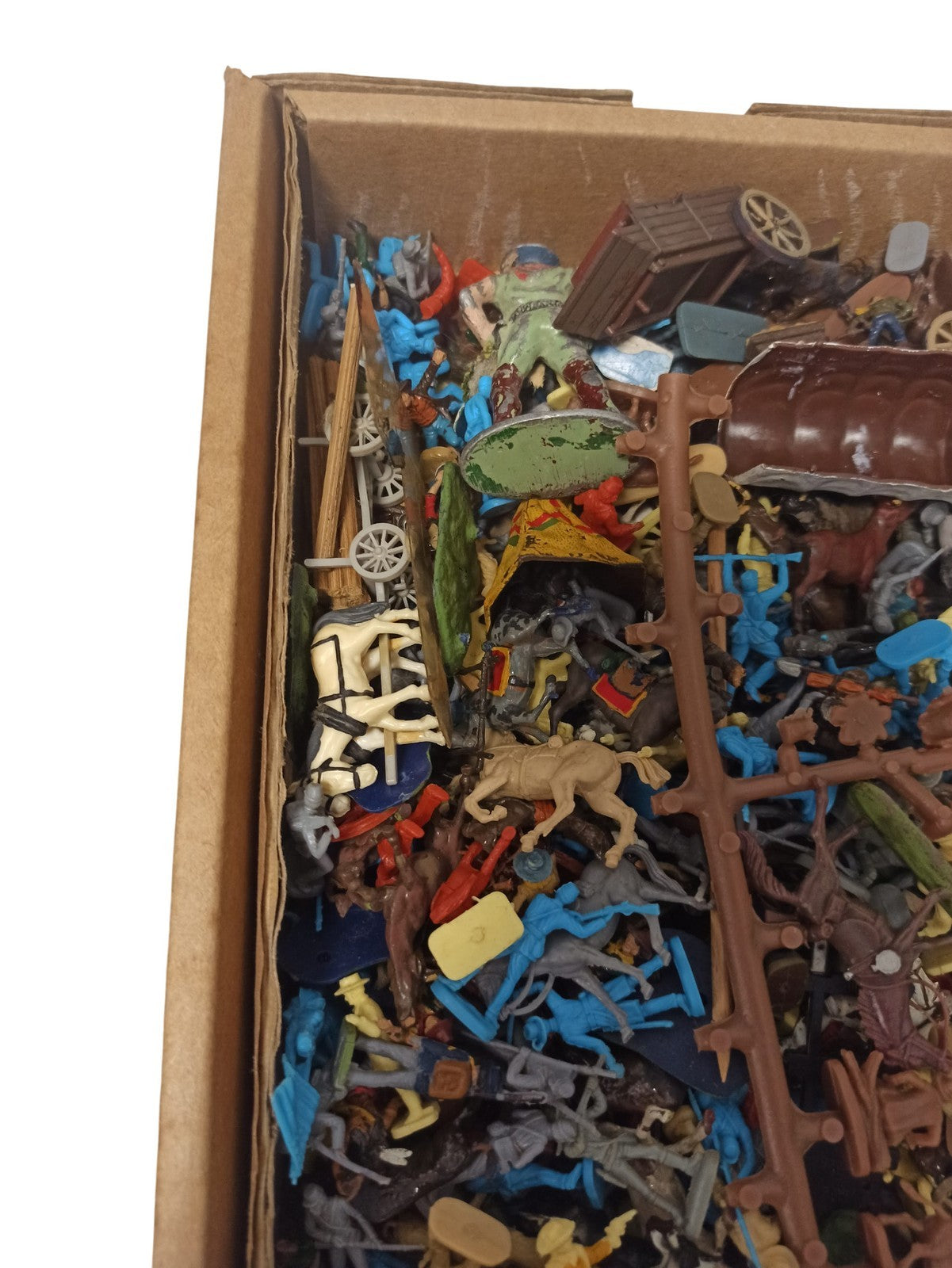 Lot figurines et accessoires Kibri Preiser HO vintage, personnages trains ancien