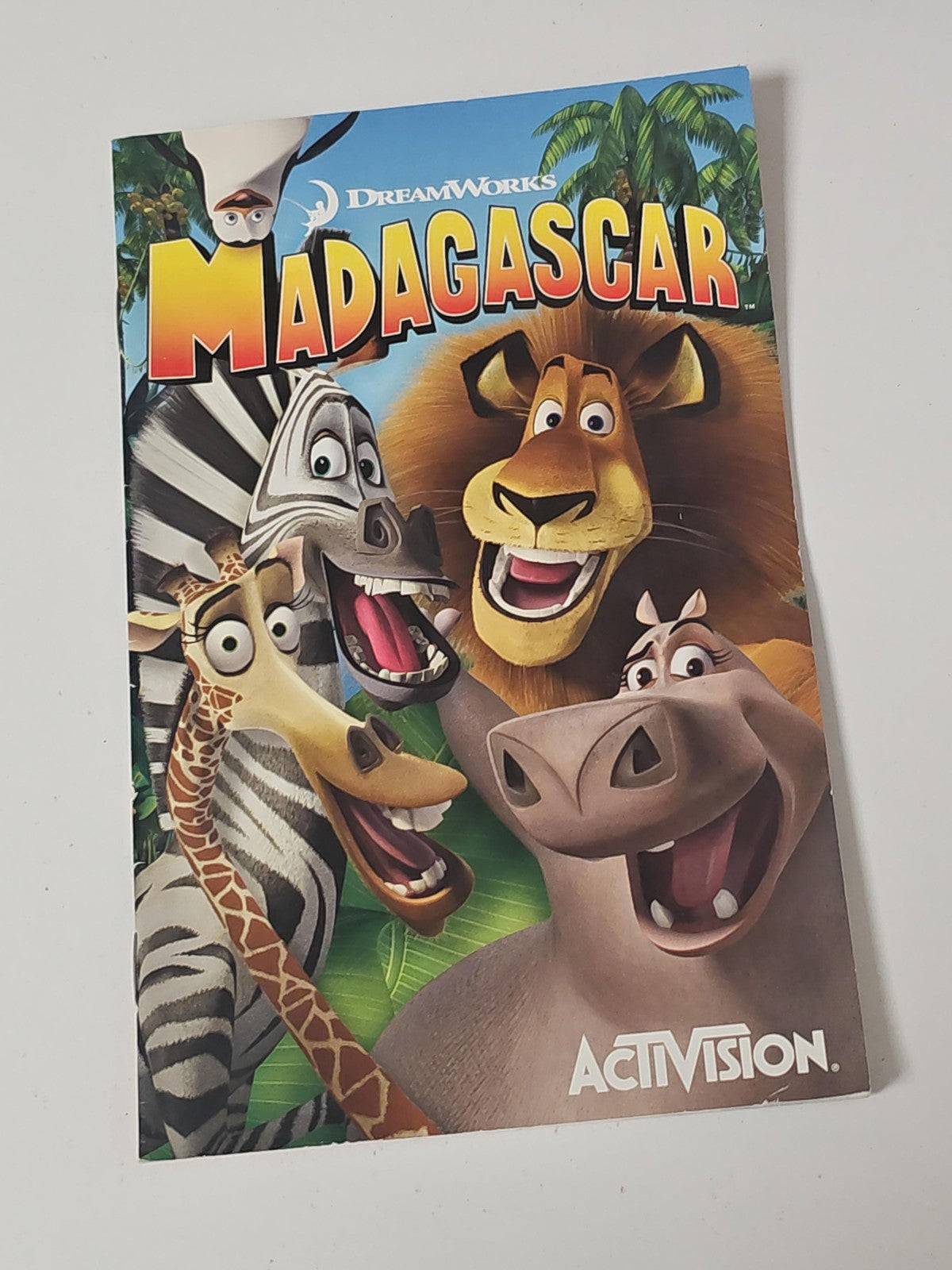 Notice originale jeu Madagascar pour PlayStation, manuel officiel d'occasion, So