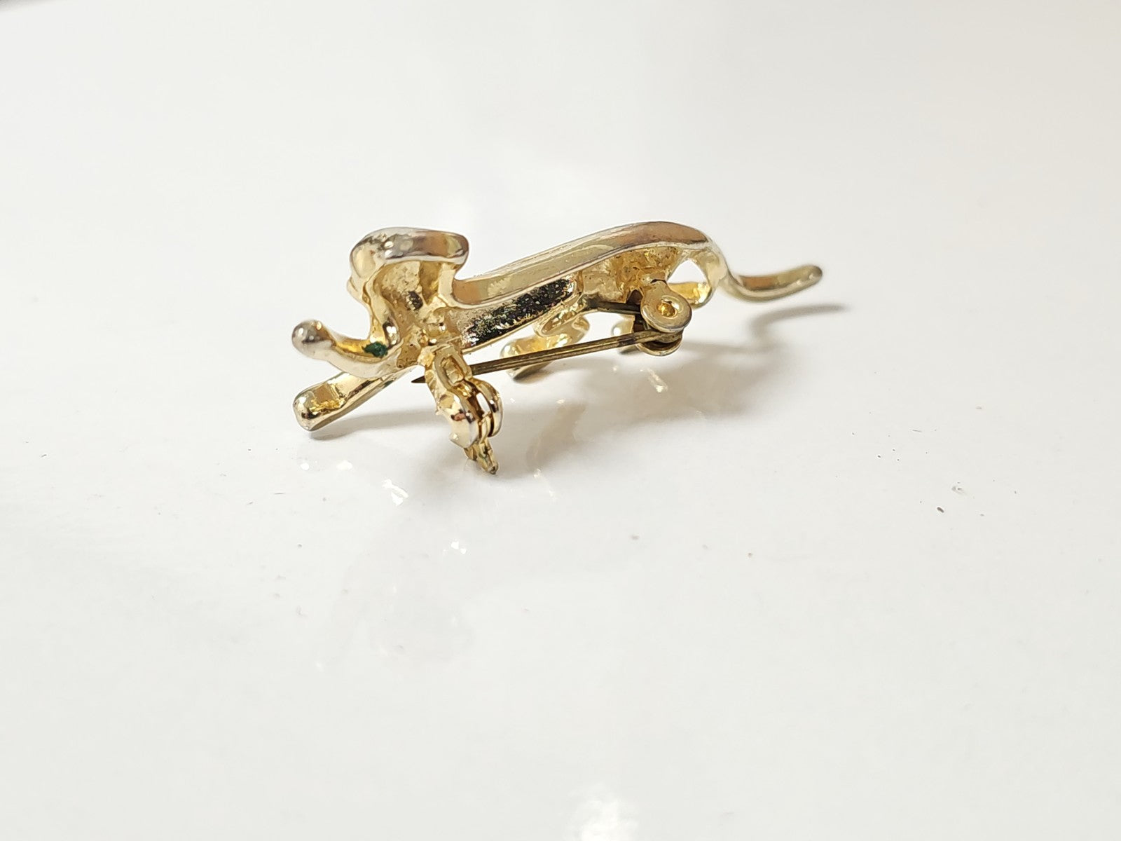 Broche ancienne vintage rétro fantaisie, bijou d?occasion pour collection ou cad