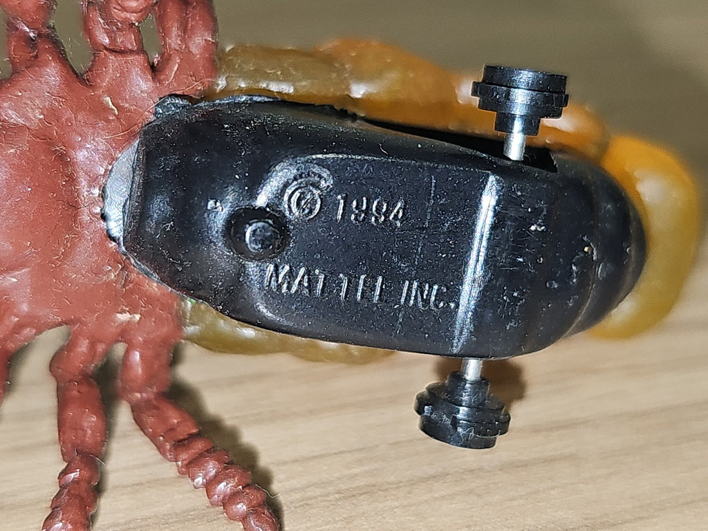 Jouet ancien rétro 1996 Real Squirmin Squish Bugs articulé collection vintage ra