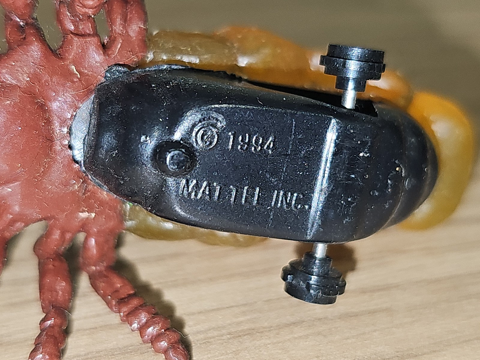 Jouet ancien rétro 1996 Real Squirmin Squish Bugs articulé collection vintage ra