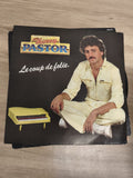 Vinyle 45 tours Thierry Pastor Le coup de folie pochette jaune et noire