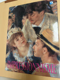 Rare grand livre vintage L'IMPRESSIONNISME art ancien peinture collection