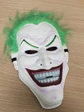 Masque Joker vintage cheveux verts cosplay Batman ancien style rue original