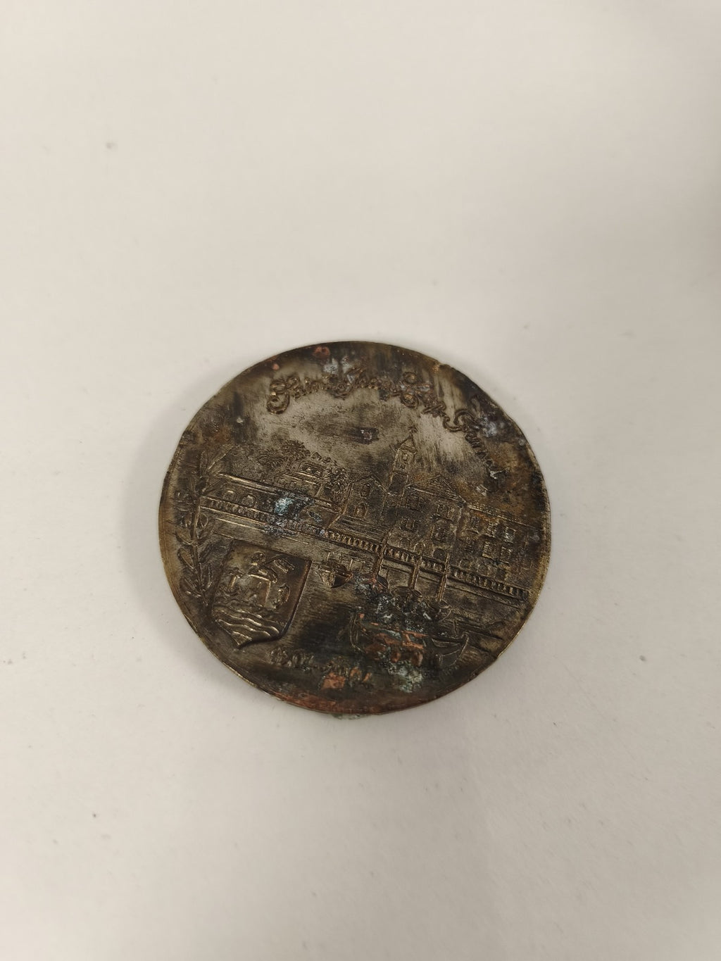 Médaille ancienne vintage ? Objet de collection rétro pour amateur d?histoire