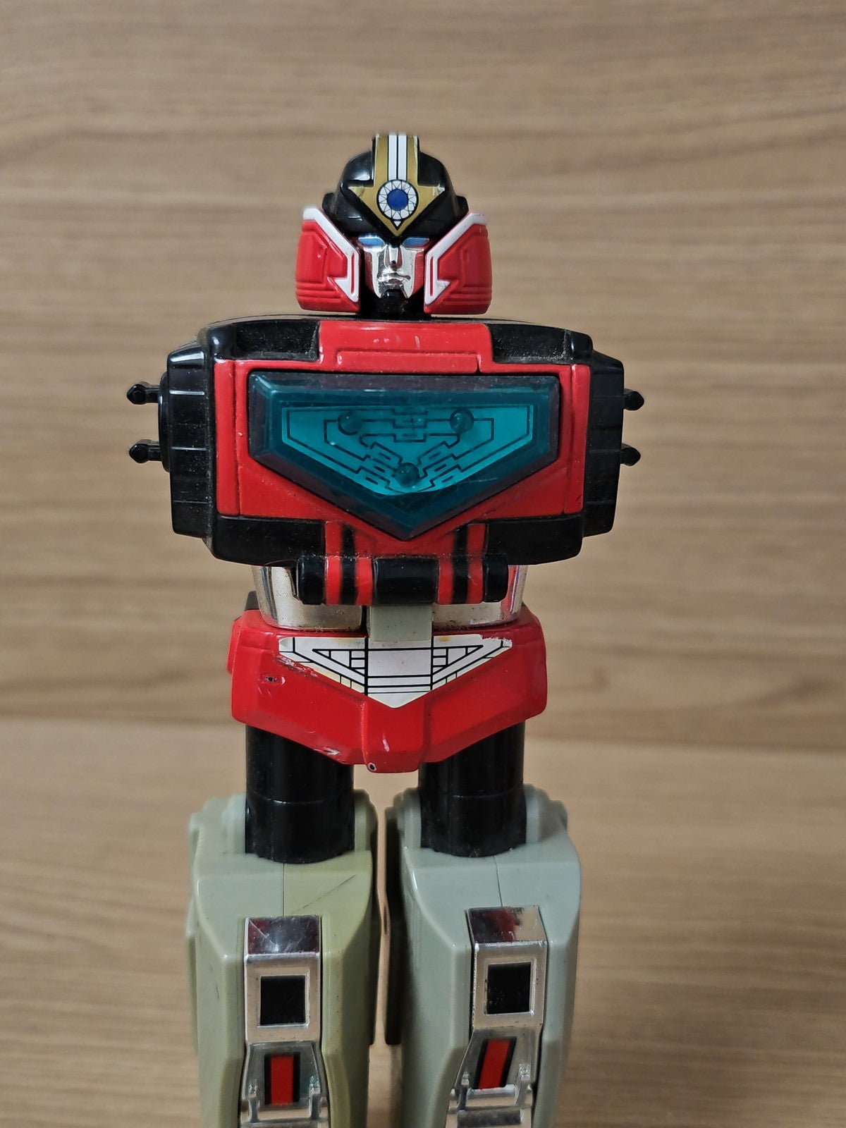 Power Rangers Time Force Megazord Deluxe Bandai 2000 Robot articulé incomplet