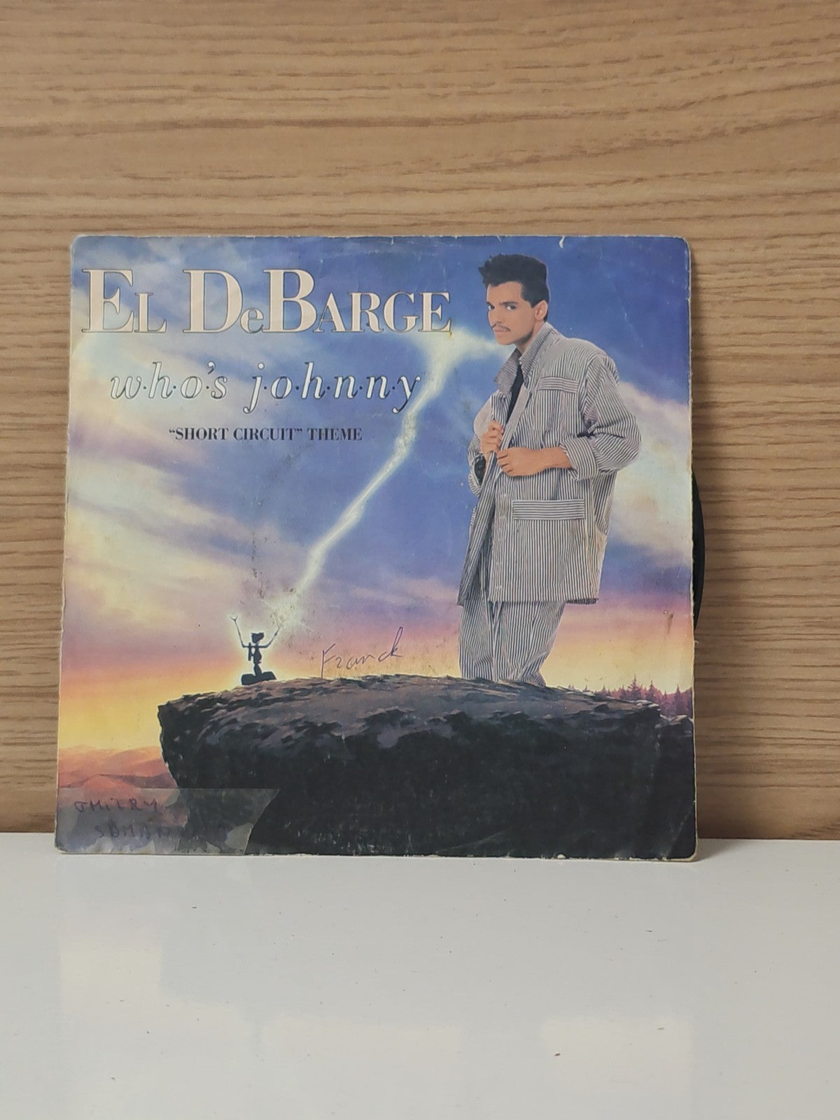 Vinyle 45 tours vintage El DeBarge ancien disque rétro collection musique années