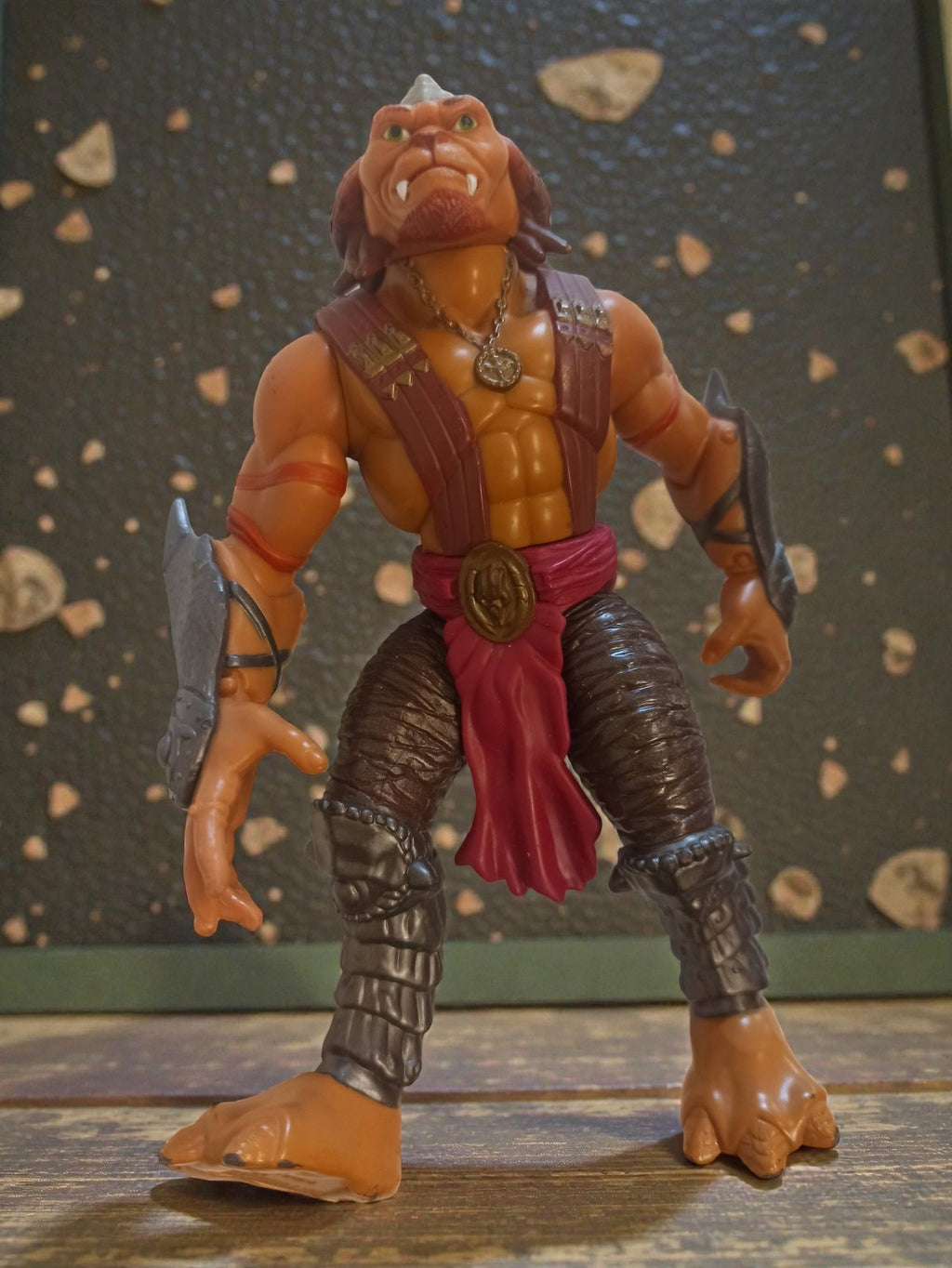 Figurine Small Soldiers Gorgonite vintage 1998 jouet rétro ancien monstre