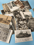 Lot cartes postales anciennes CPA ? paysages, monuments, écrits, divers pays