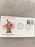 Lettre Premier Jour 1961 Pierre Puget Persée Andromède FDC Marseille philatélie