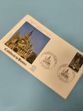 Enveloppe FDC premier jour d?émission Cathédrale de Bayeux timbre 1971