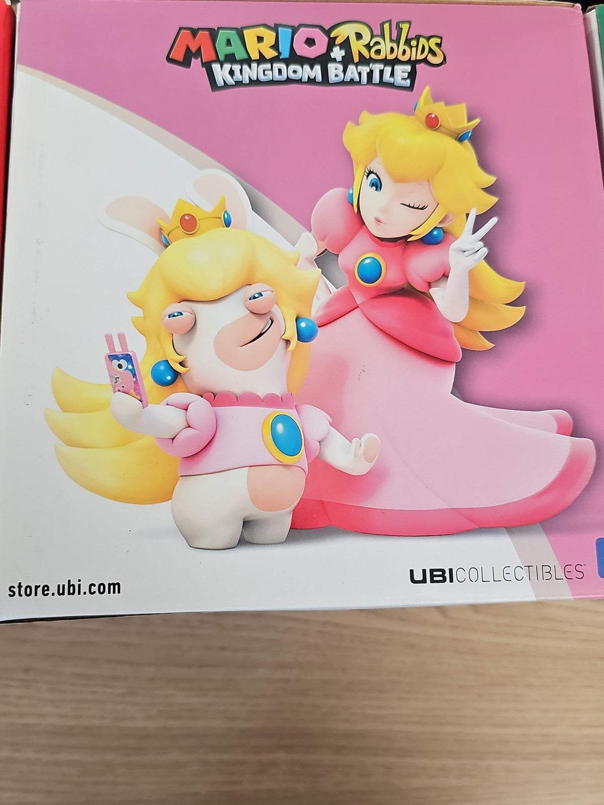 Figurines Mario Rabbids Kingdom Battle Ubisoft x3 neuves en boîte Lapin Mario Pe