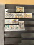 Lot timbres animaliers et monuments d?Europe de l?Est, d?occasion, support exclu