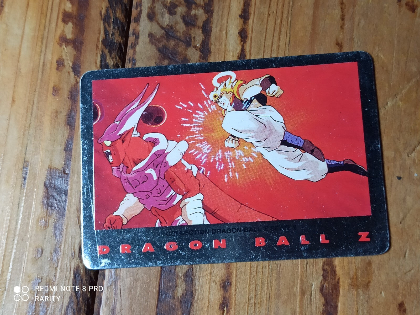 Carte Dragon Ball Z Cardass vintage Série 1 – visuel Goku Janemba
