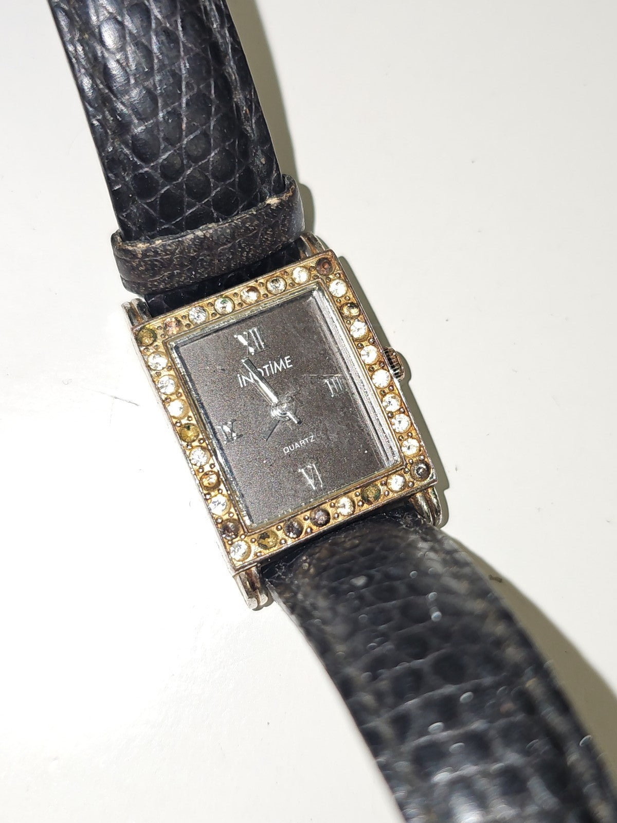 Montre femme rétro InoTime ancienne, vintage, marque Inotime, fonctionne, collec