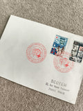Lettre premier jour Croix-Rouge 1974 timbres France oblitération Saint-Gilles ph