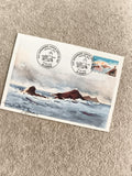 Carte Premier Jour Îles Sanguinaires Ajaccio 1996 timbre Corse philatélie