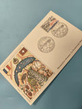 Enveloppe FDC premier jour d?émission timbre 2,50 illustrée sauveteurs