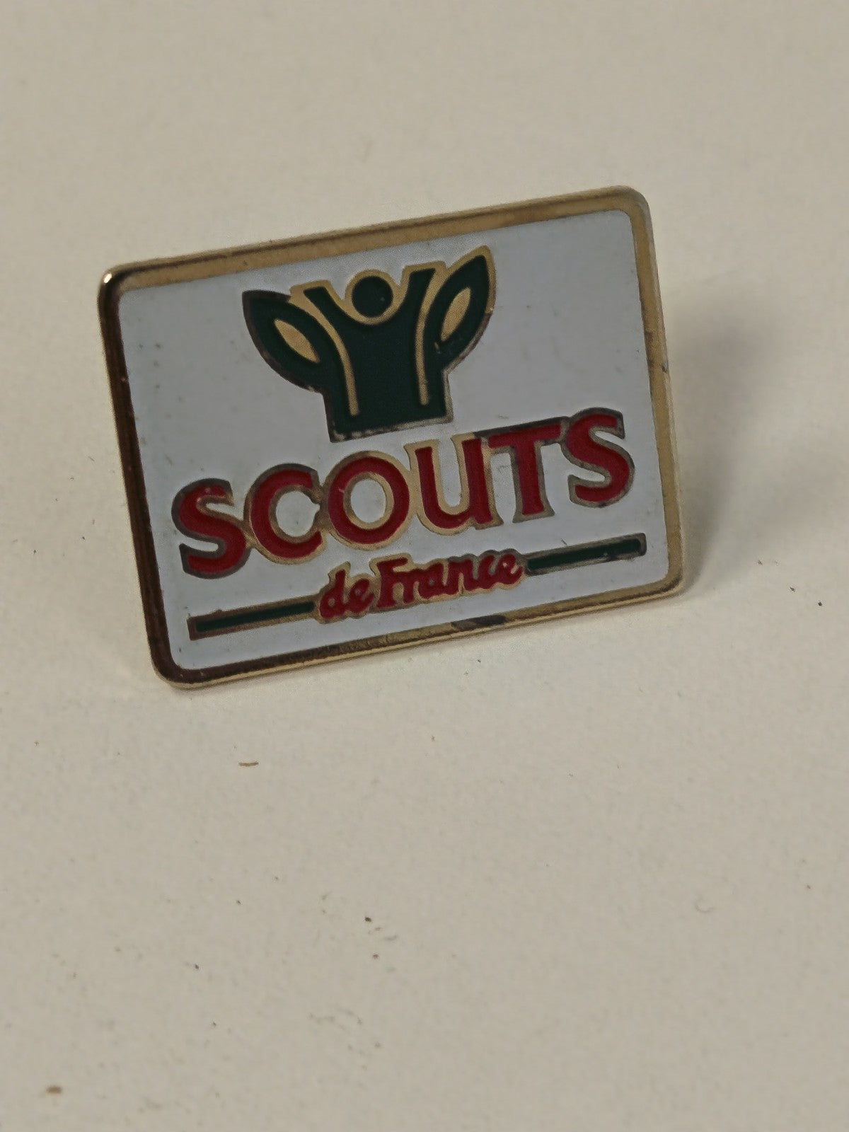 Pin's ancien rétro Scouts de France, badge vintage collection scoutisme France